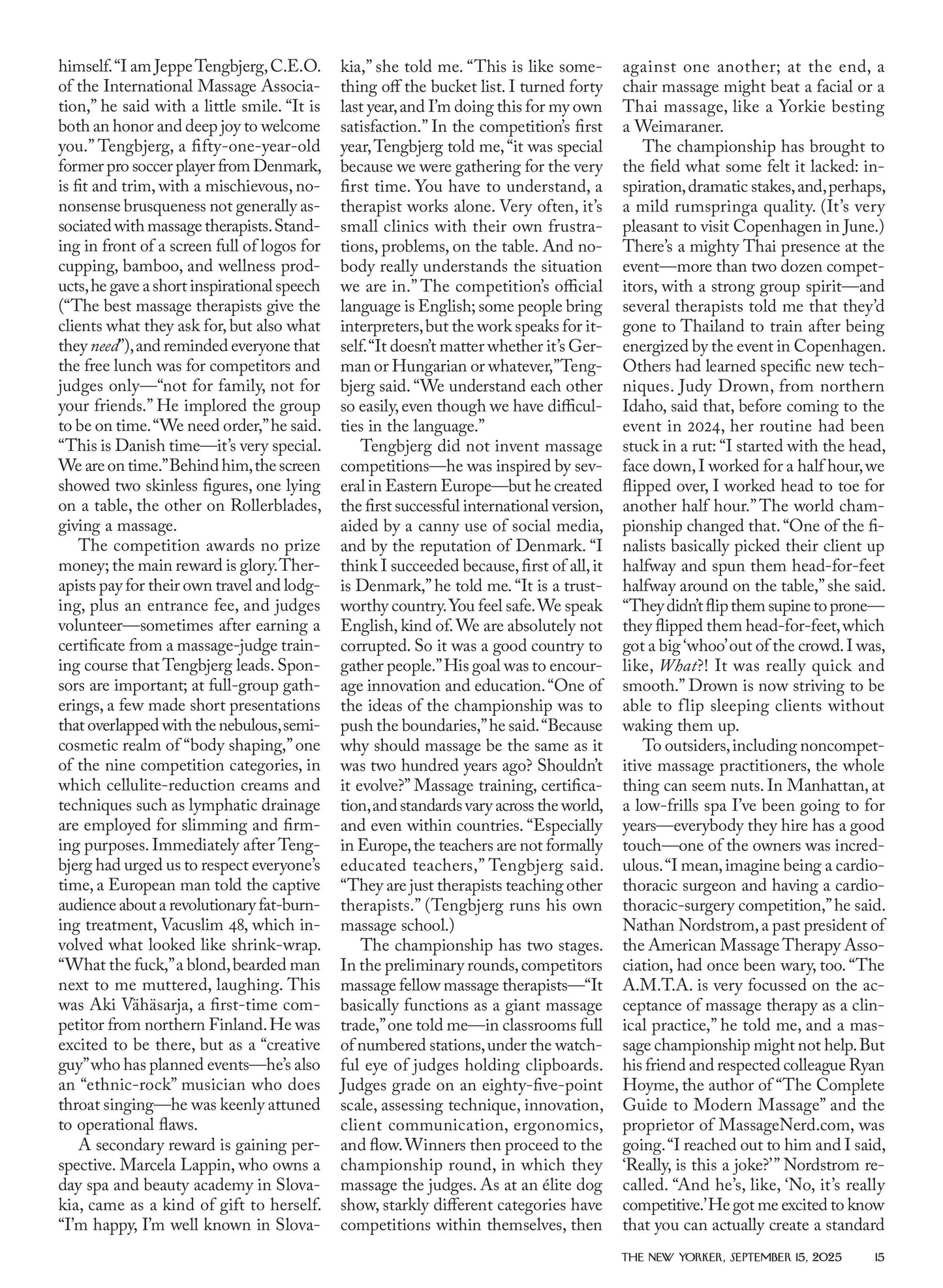 The New Yorker – September 15, 2025 Magazine Digital