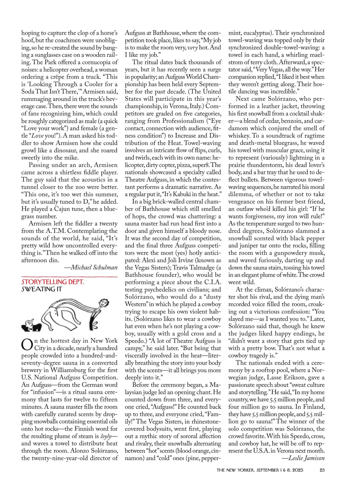 The New Yorker – September 1, 2025 Magazine Digital