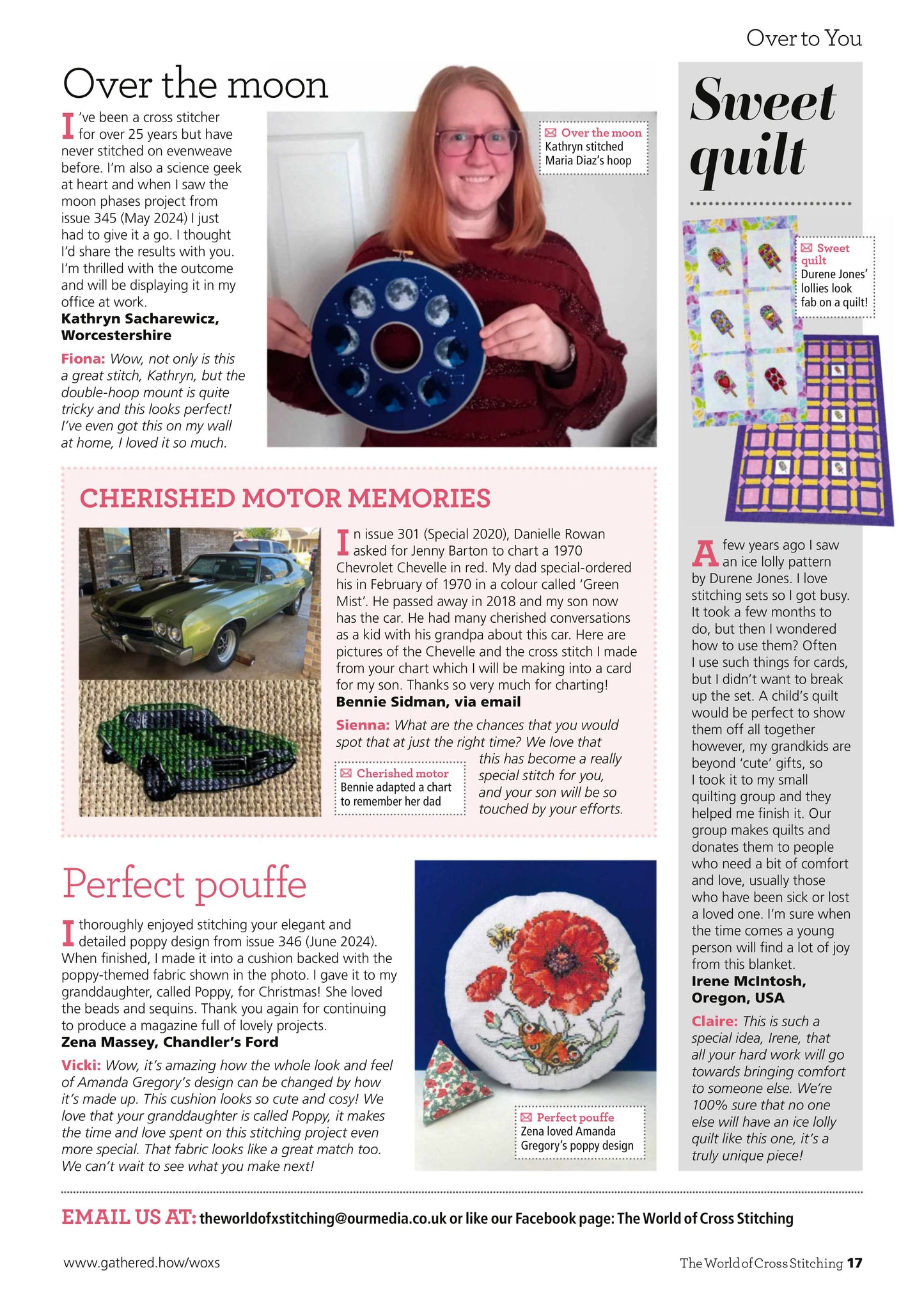 The World of Cross Stitching – August 2025 Magazine Digital