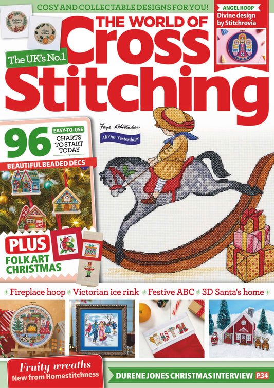 The World of Cross Stitching – December 2025 Magazine Digital