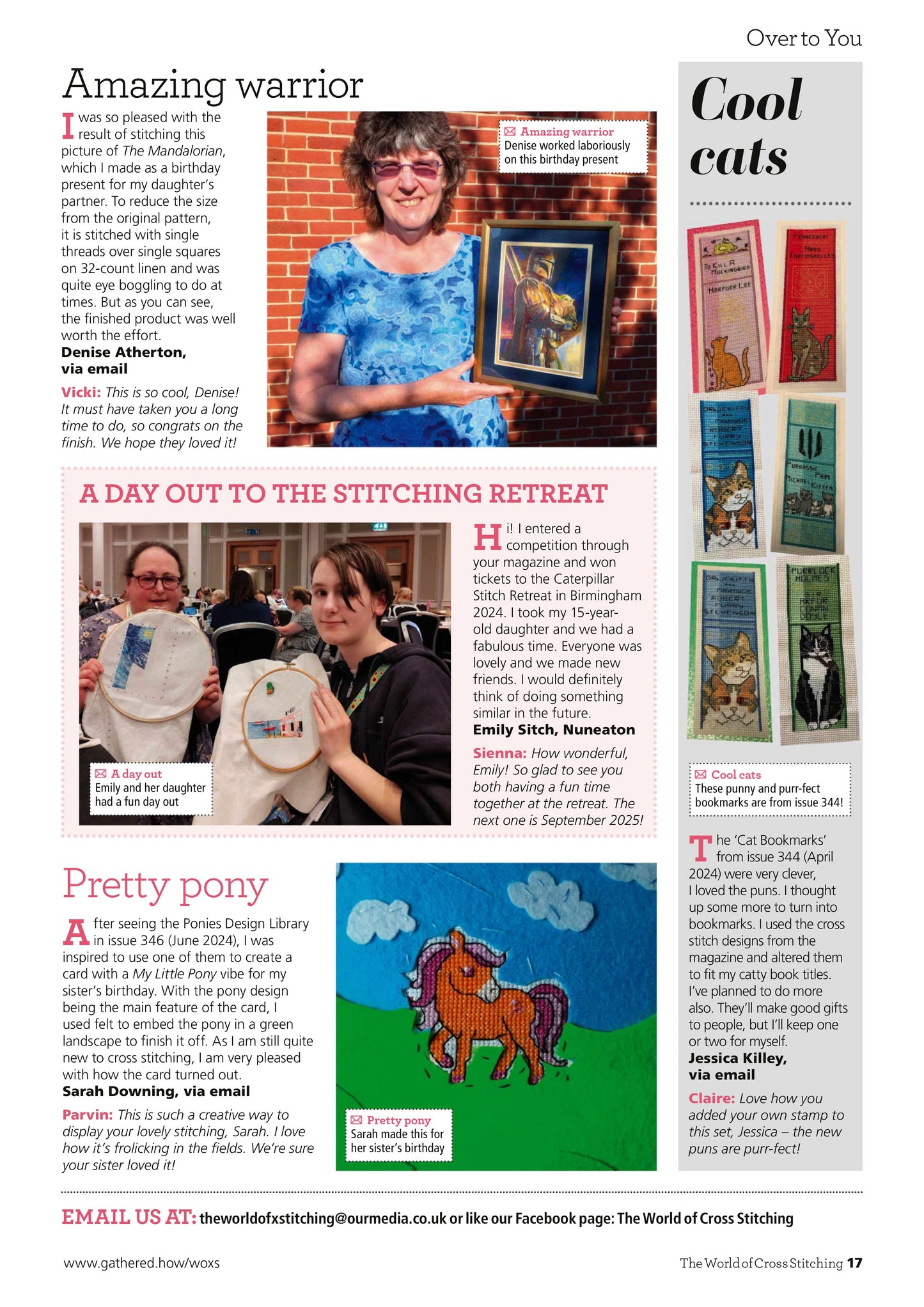 The World of Cross Stitching – July 2025 Magazine Digital