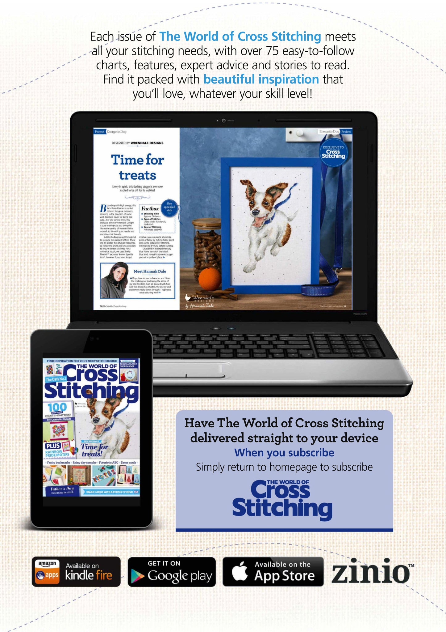 The World of Cross Stitching – June 2025 Magazine Digital