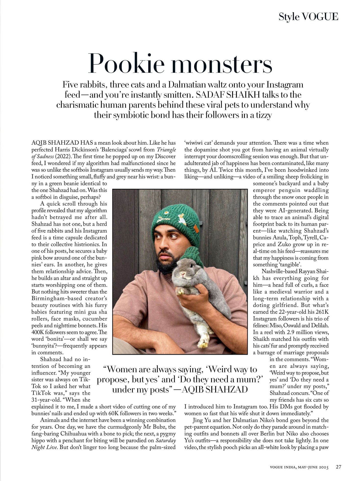 VOGUE India – May June 2025 Magazine Digital