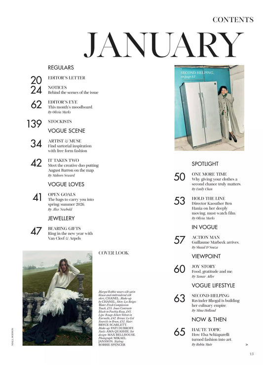 Vogue UK – January 2026 Magazine Digital