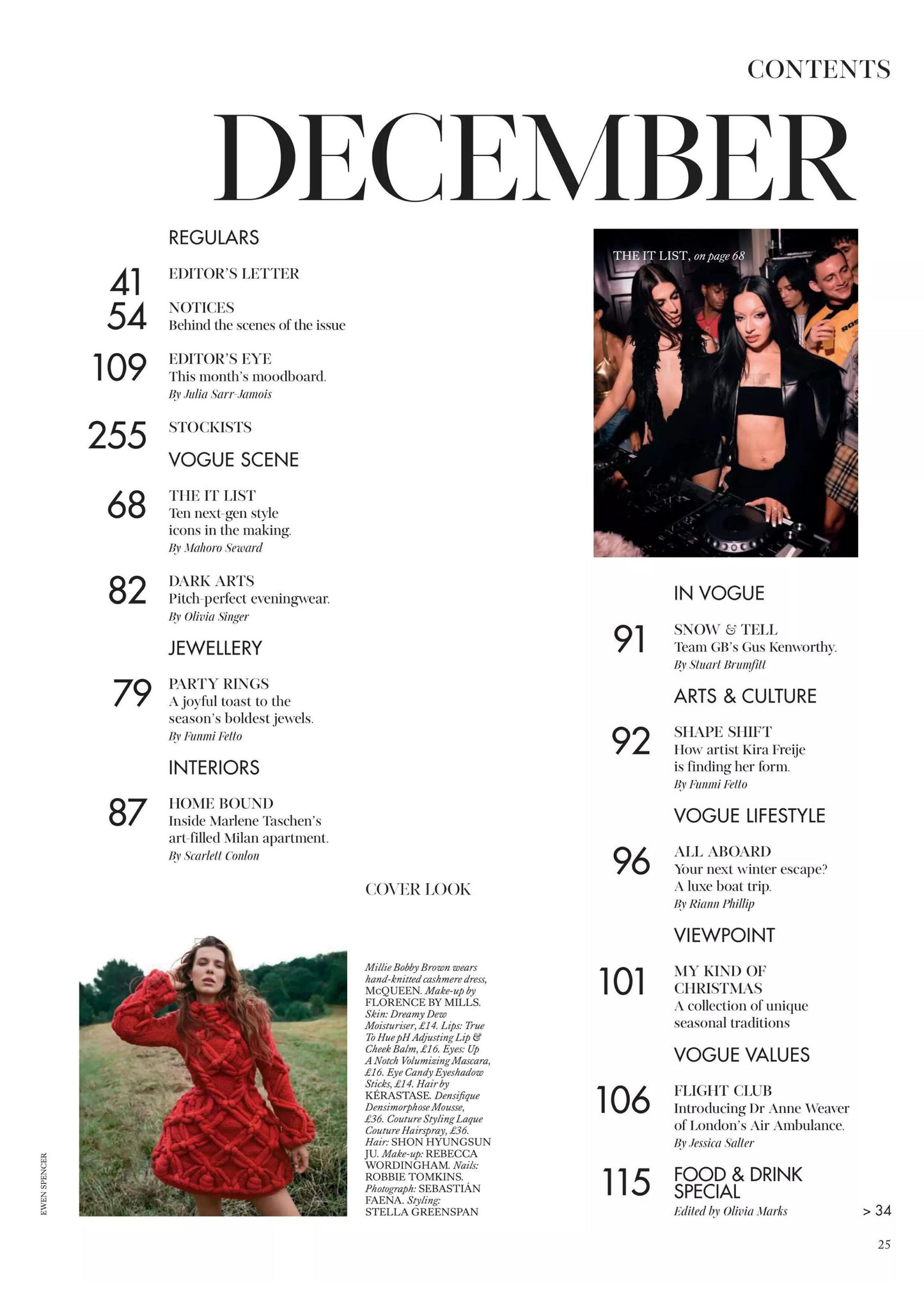 Vogue UK – December 2025 Magazine Digital