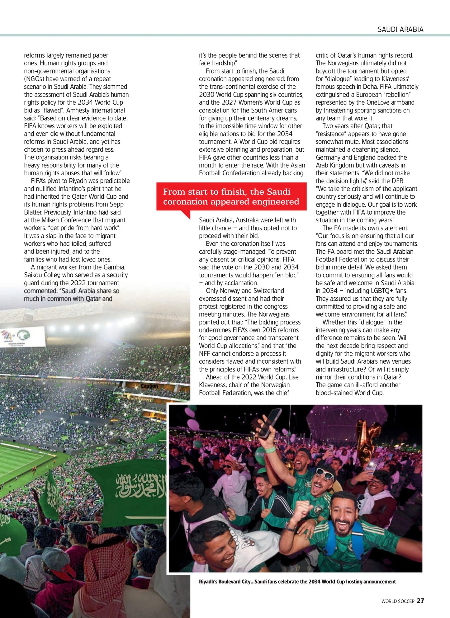 World Soccer – February 2025 Magazine Digital