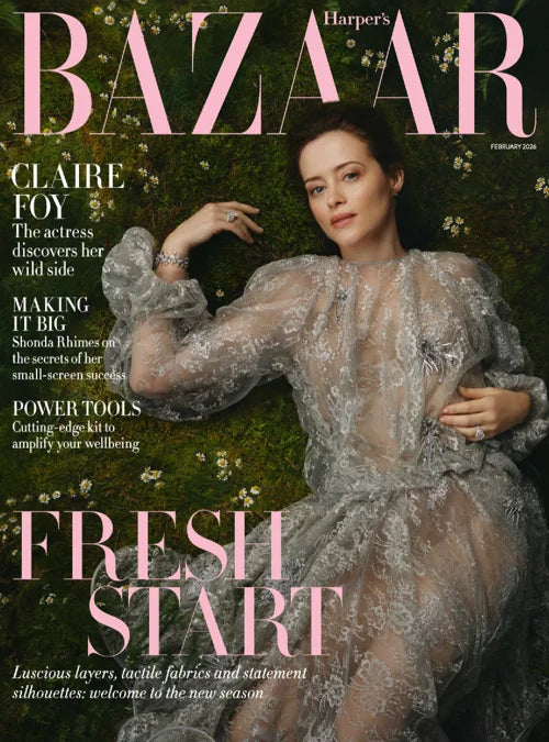 Elle + Harpers Bazaar UK - February 2026 Magazine