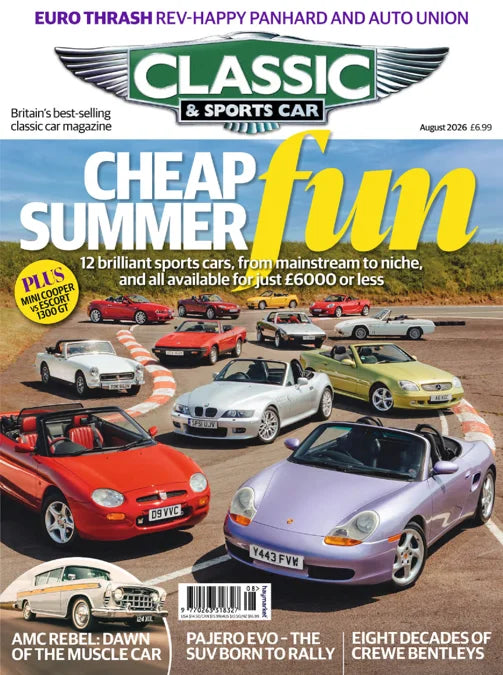 Classic & Sports Car Magazine - August 2026