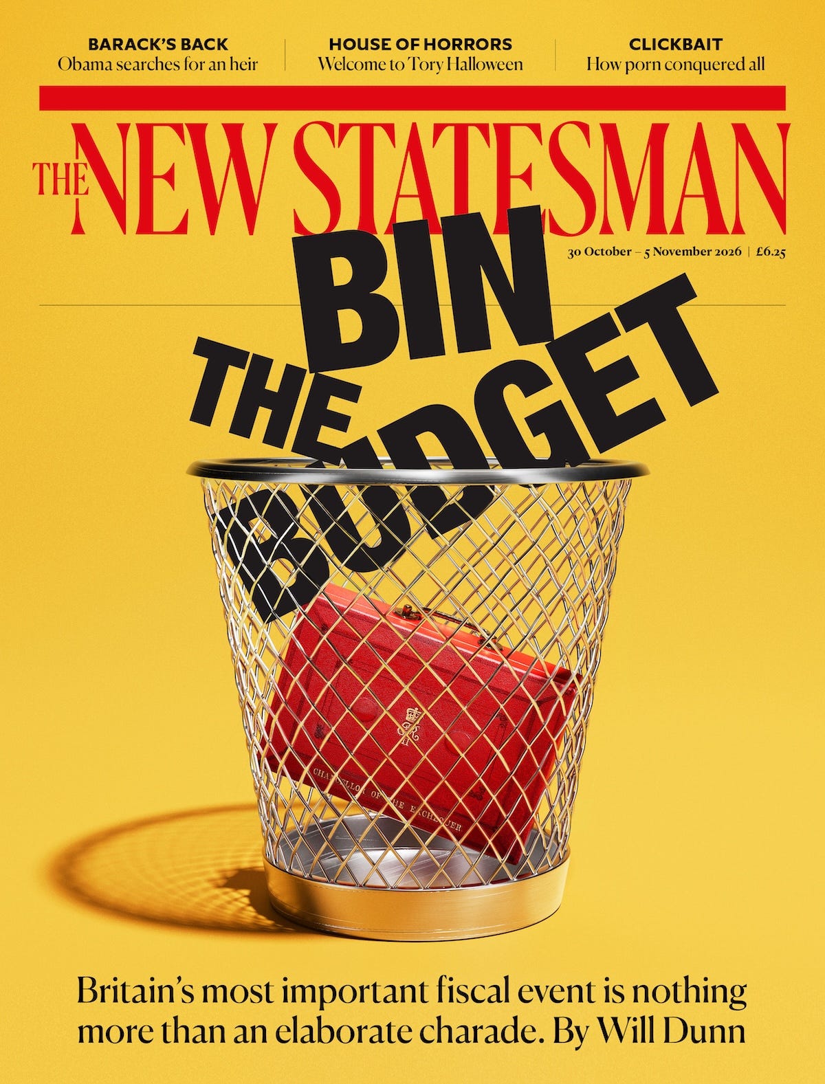 New Statesman Magazine 30 Oct - 5 Nov 2026