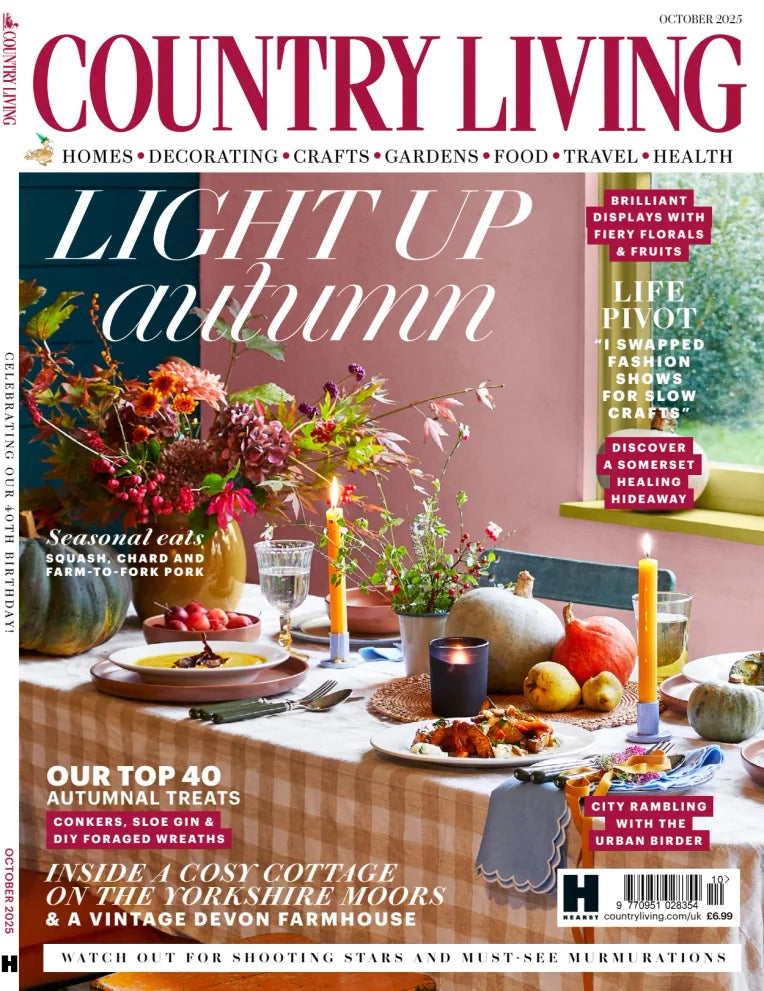 Country Living + House Beautiful October 2025 Magazine