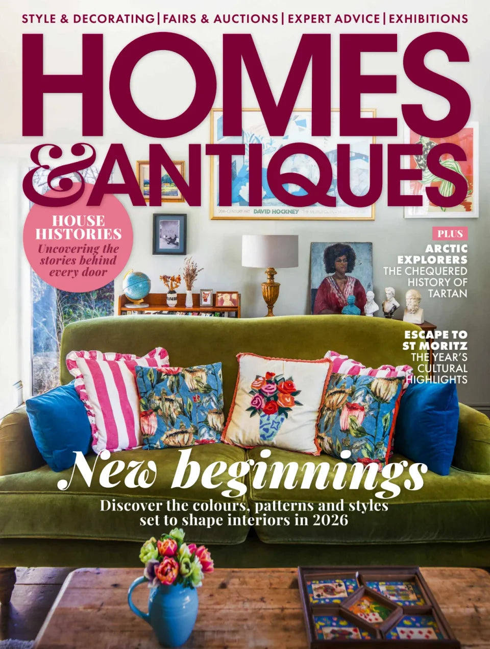 Homes & Antiques - January 2025 Magazine