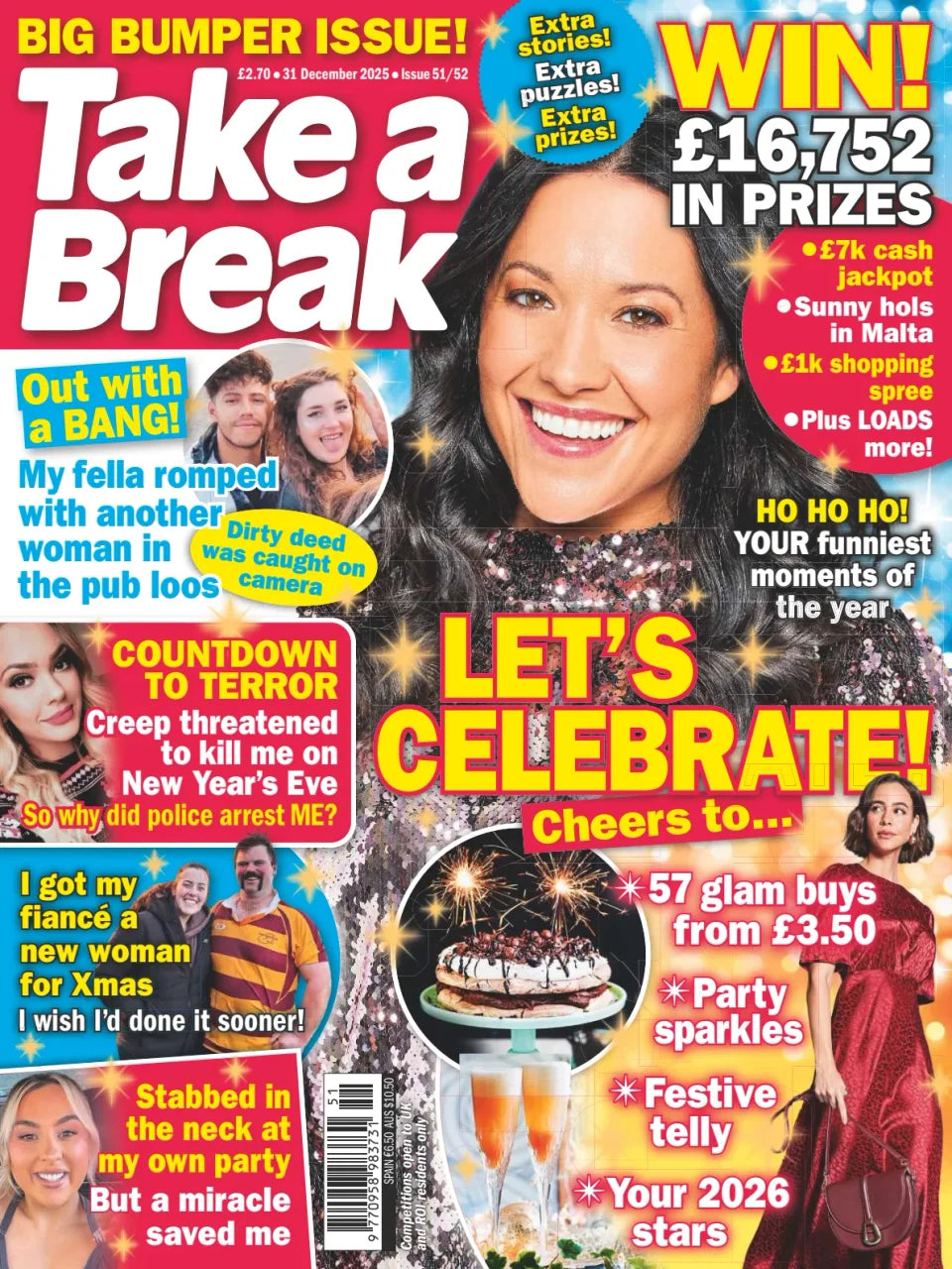 Take a Break Weekly Magazine - 31 December 2025