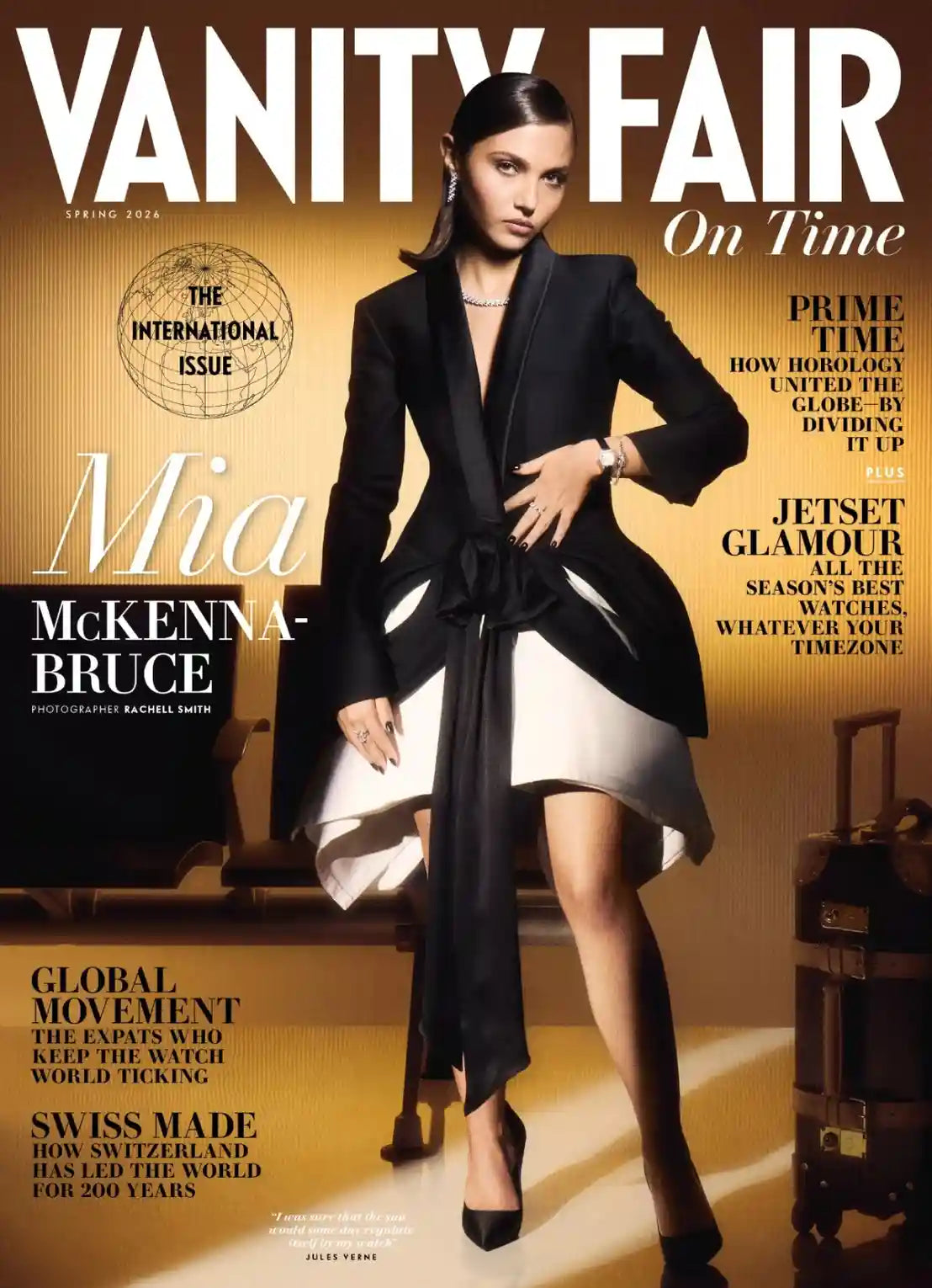 Vanity Fair On Time - Spring 2026, Mia McKenna-Bruce