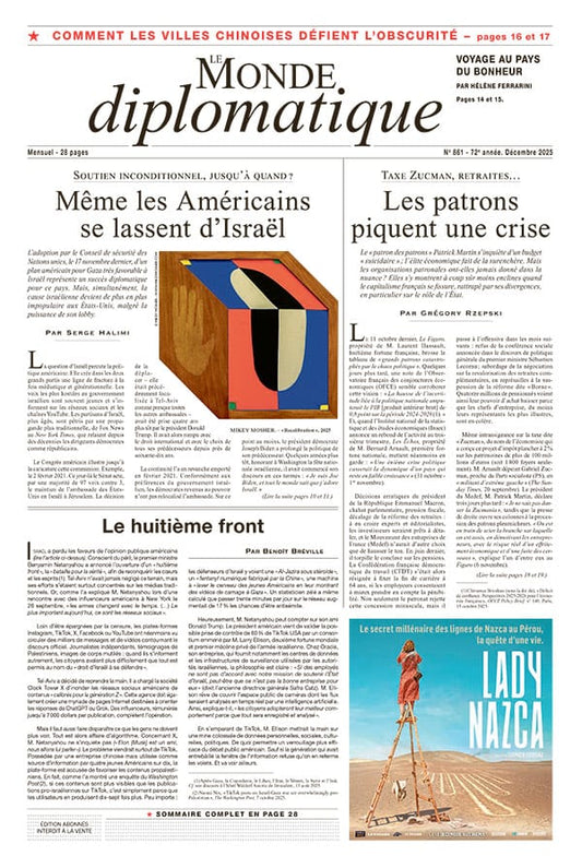 Le Monde Diplomatique No - 861 Magazine