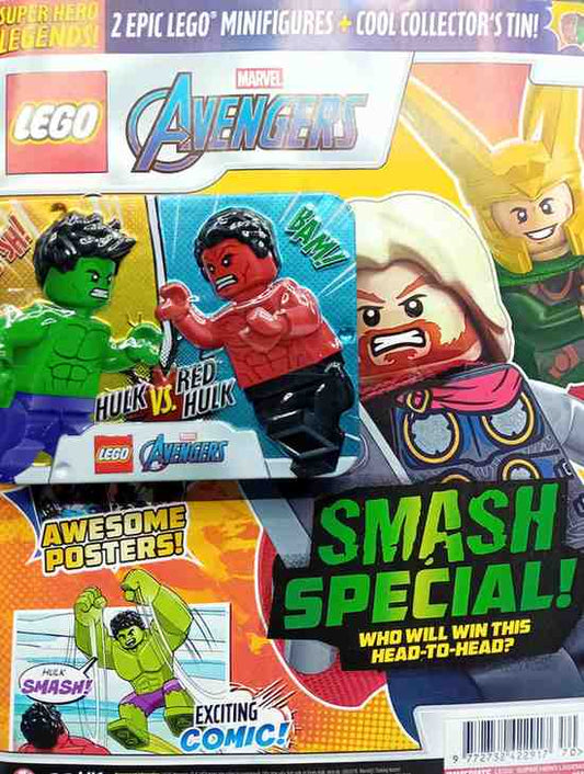 LEGO Avengers Magazine - Issue 35, Hulk vs Red Hulk