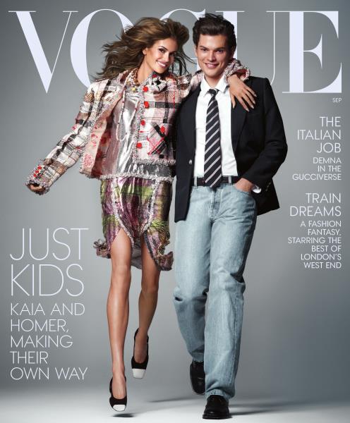 Vogue USA September 2026 – Kaia Gerber & Homer Gere