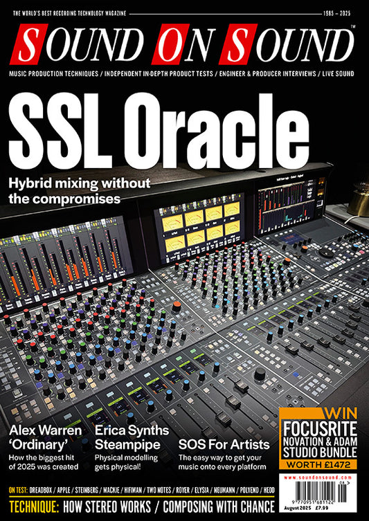 Sound On Sound August 2025 Magazine