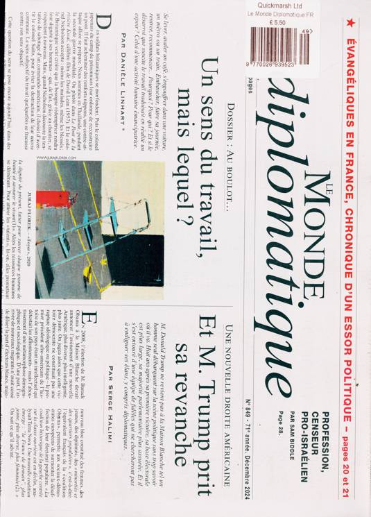 Le Monde Diplomatique Magazine