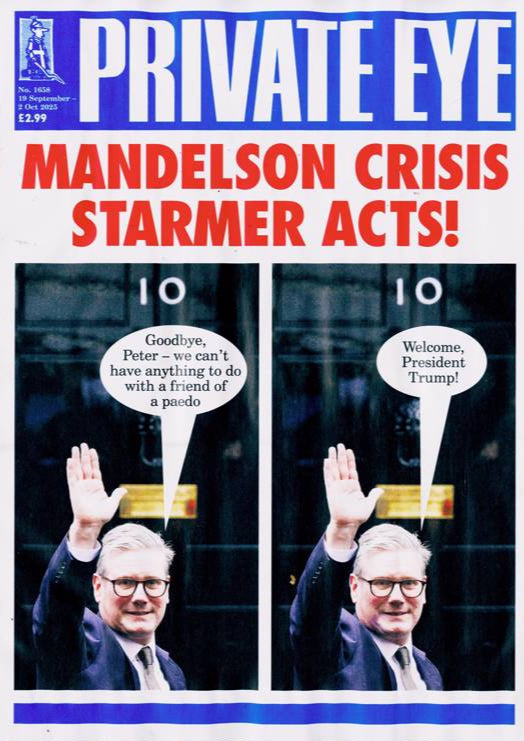 Private Eye - 19 September 2025 Magazine