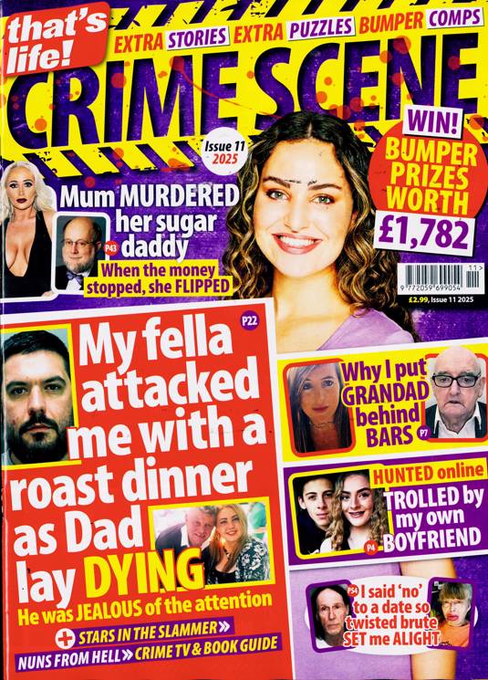 Thats Life Crime Scene Magazine