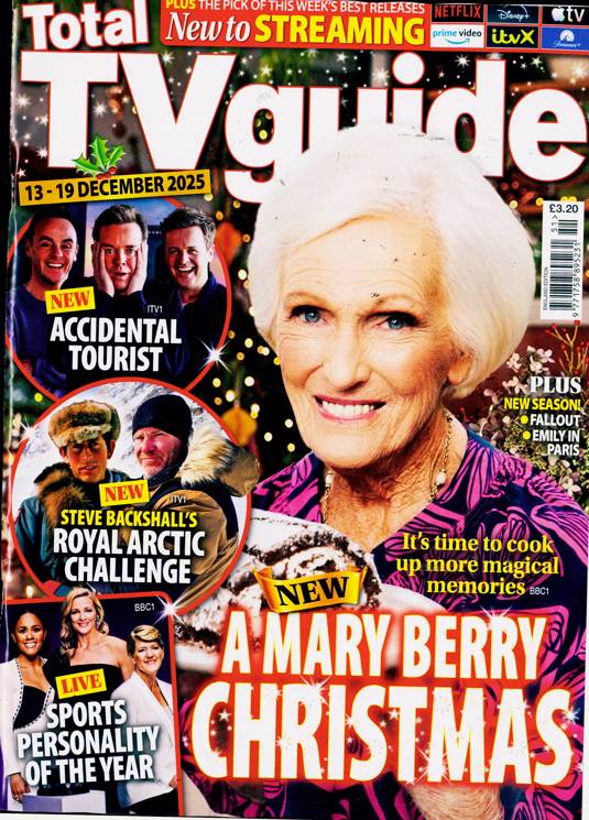Total TV Guide 13-19 December 2025 Magazine
