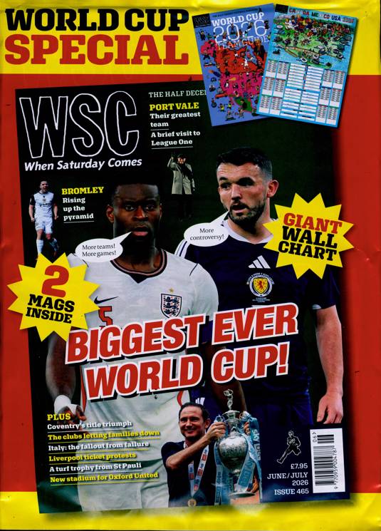 When Saturday Comes - April 2026 Magazine