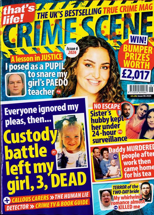 Thats Life Crime Scene Magazine - Issue 6, 2026