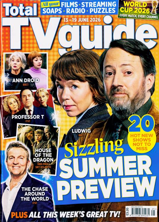 Total TV Guide England Magazine - 13/19 June 2026