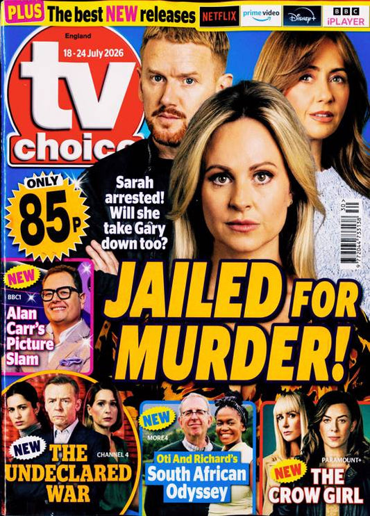 TV Choice England Magazine 18-24 July 2026