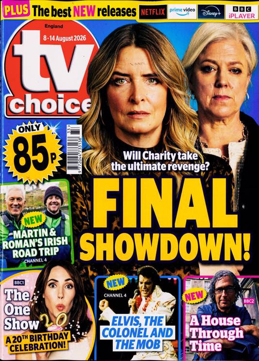 TV Choice England Magazine 8-14 August 2026