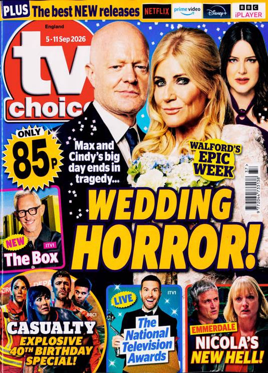 TV Choice England Magazine 5 - 11 Sep 2026