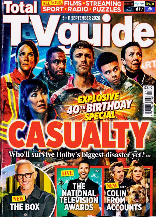 Total TV Guide England 5–11 Sept 2026