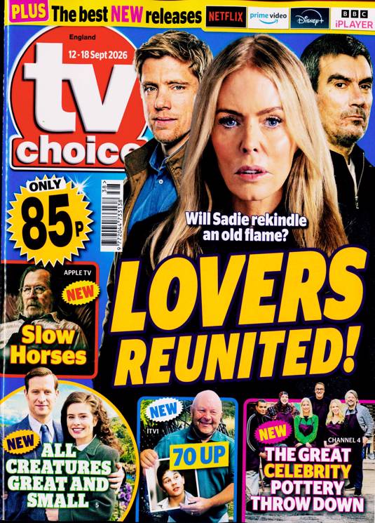 TV Choice England Magazine 12–18 Sep 2026