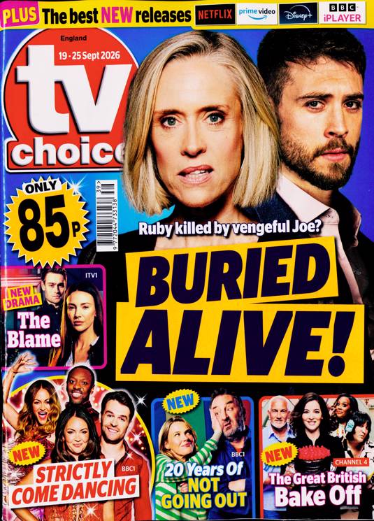 TV Choice England Magazine 19-25 September 2026