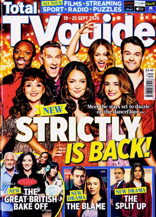 Total TV Guide England Magazine - 19-25 September 2026
