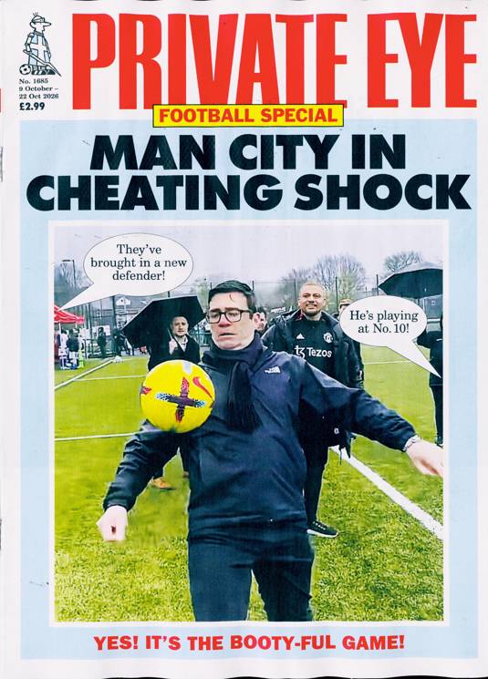 Private Eye Magazine 9–22 Oct 2026