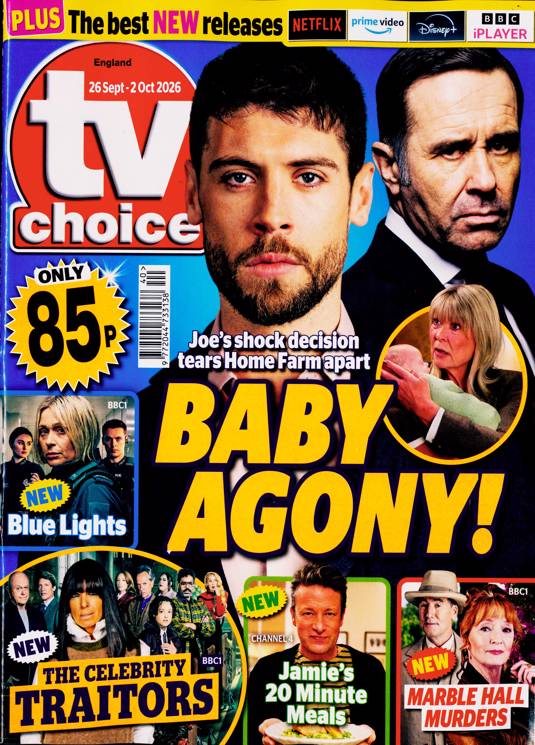 TV Choice England Magazine - 26 Sep - 20 Oct 2026