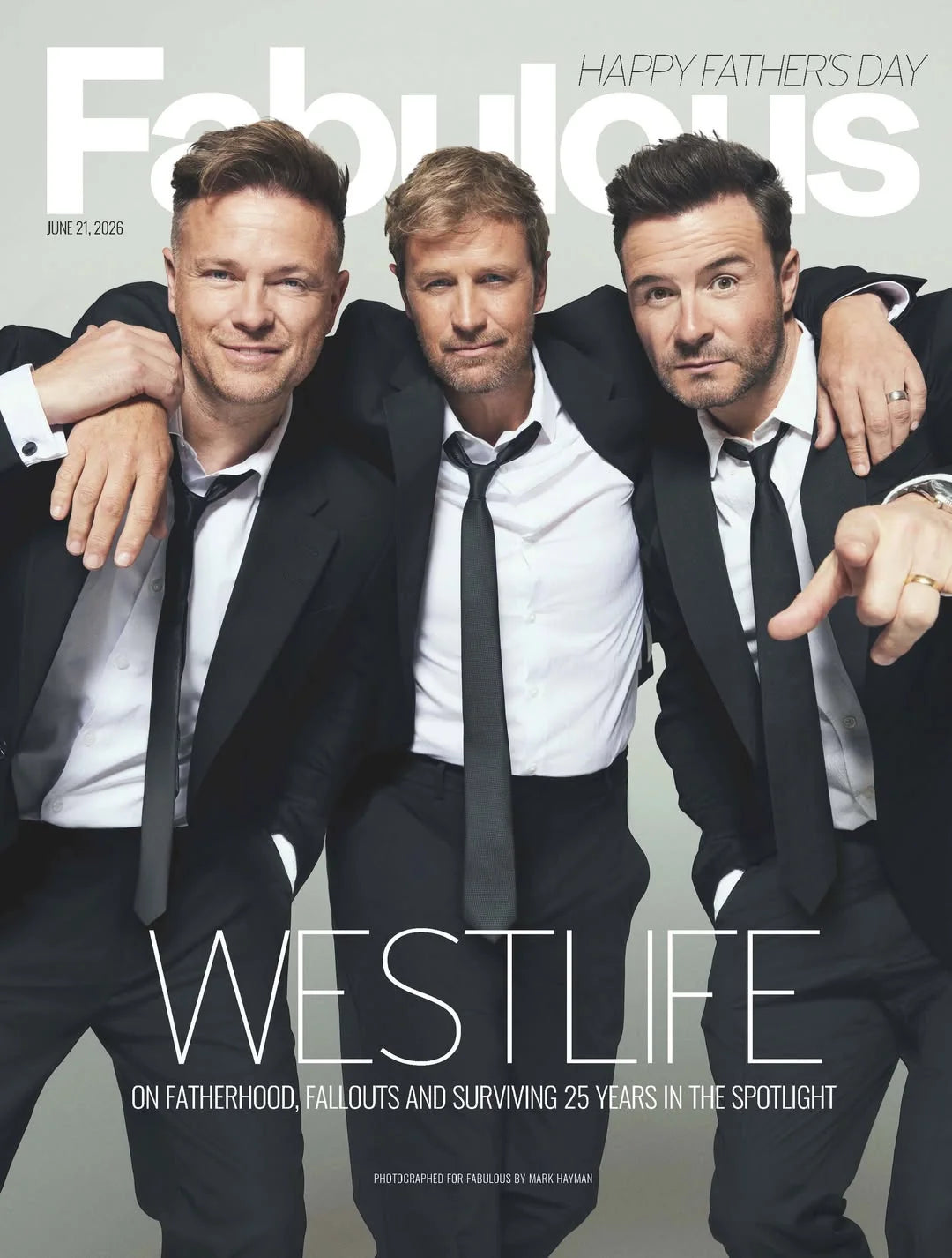 Fabulous Magazine June 21 2026 – Westlife