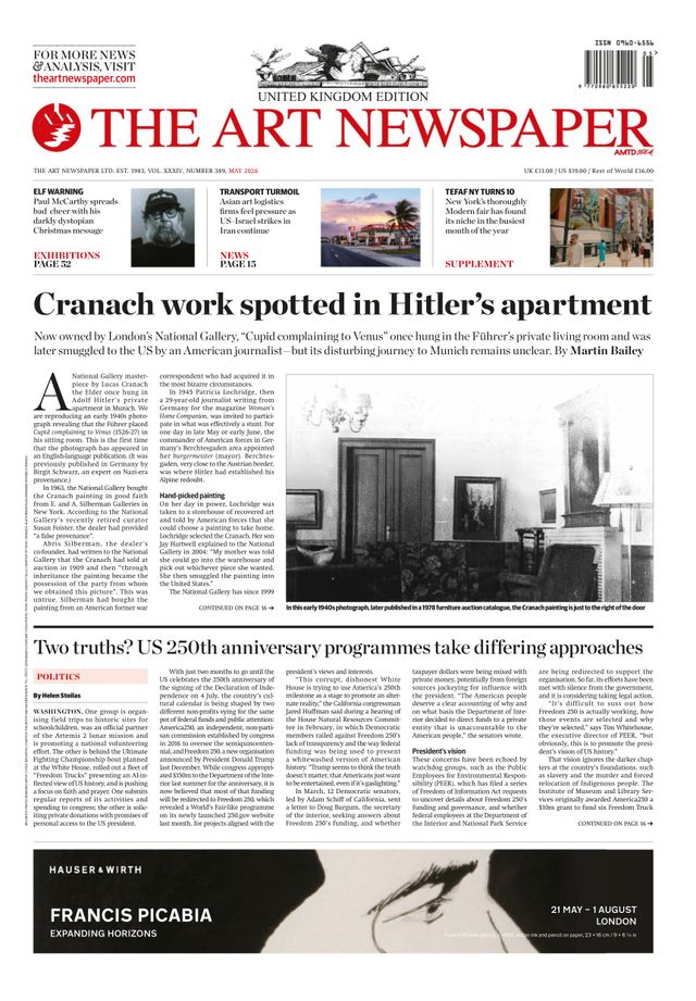 The Art Newspaper - May 2026 Magazine