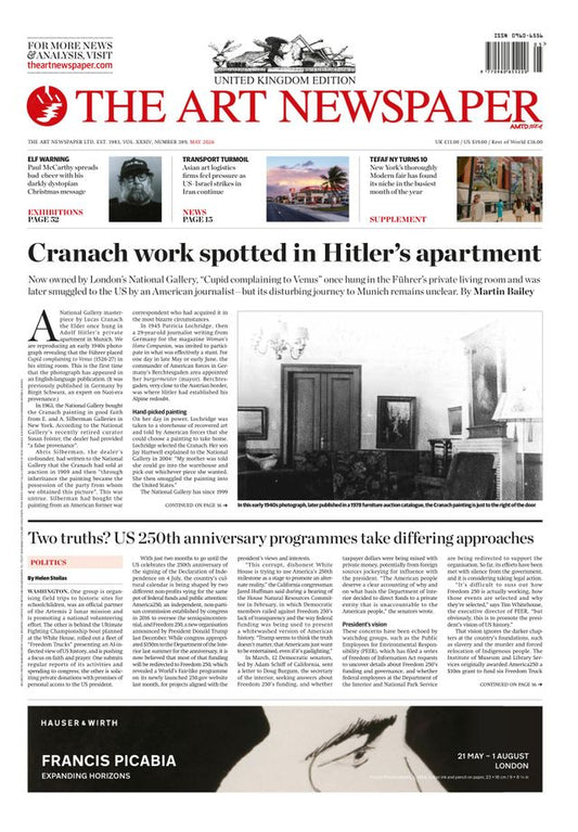 The Art Newspaper - May 2026 Magazine