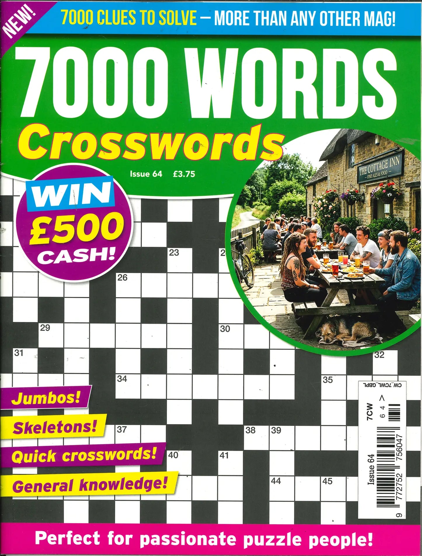 7000 Word Crosswords Magazine - Issue 64