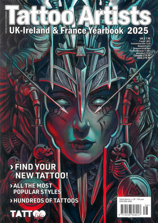 Tattoo Artists Yearbook 2025 Magazine