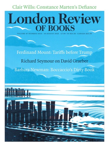 London Review of Books 14 August 2025