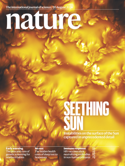 Nature Magazine – 20 August 2026