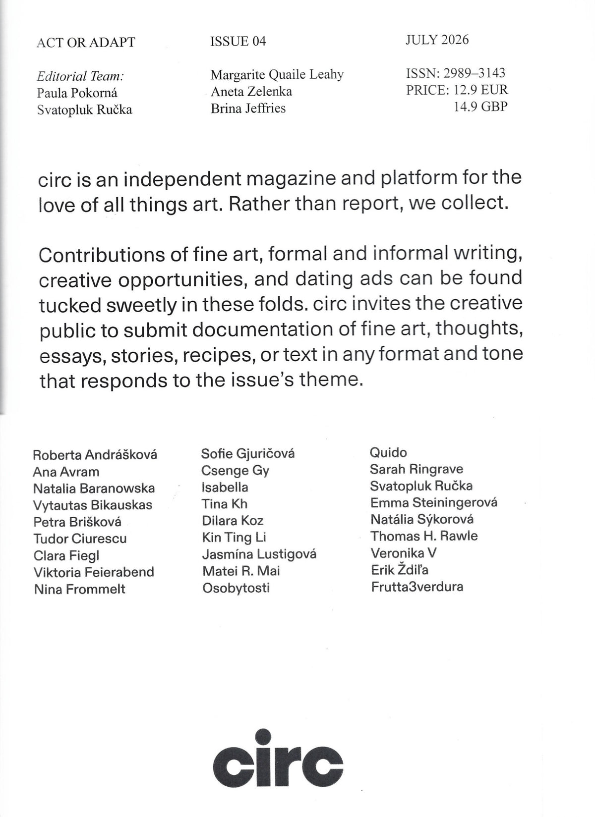 Circ Mag - Issue 04