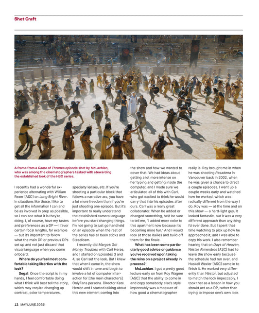 American Cinematographer – May/June 2026 Digital Magazine