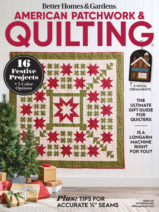 American Patchwork & Quilting – December 2025 Magazine Digital