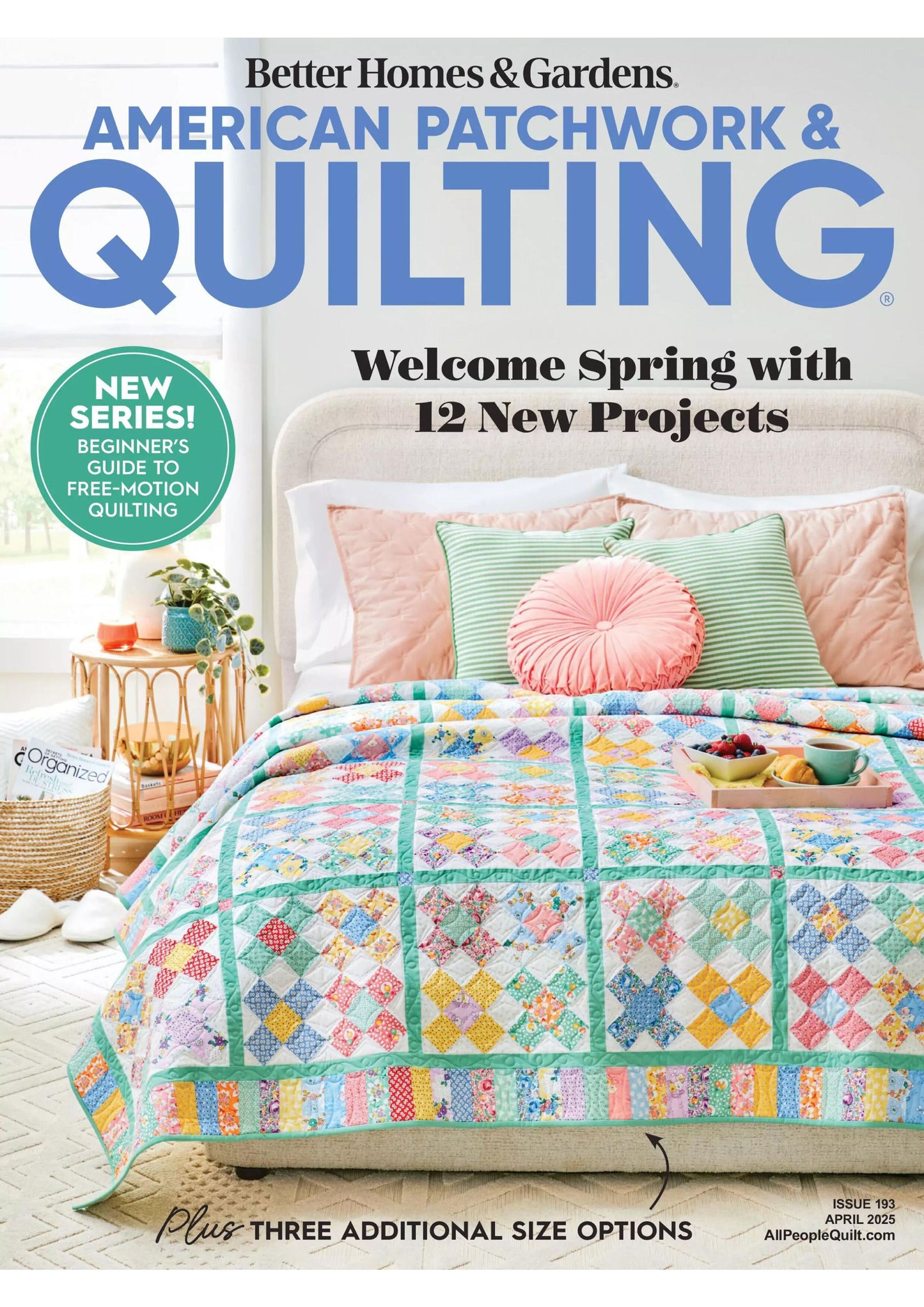 American Patchwork & Quilting – Issue 193, April 2025 Digital