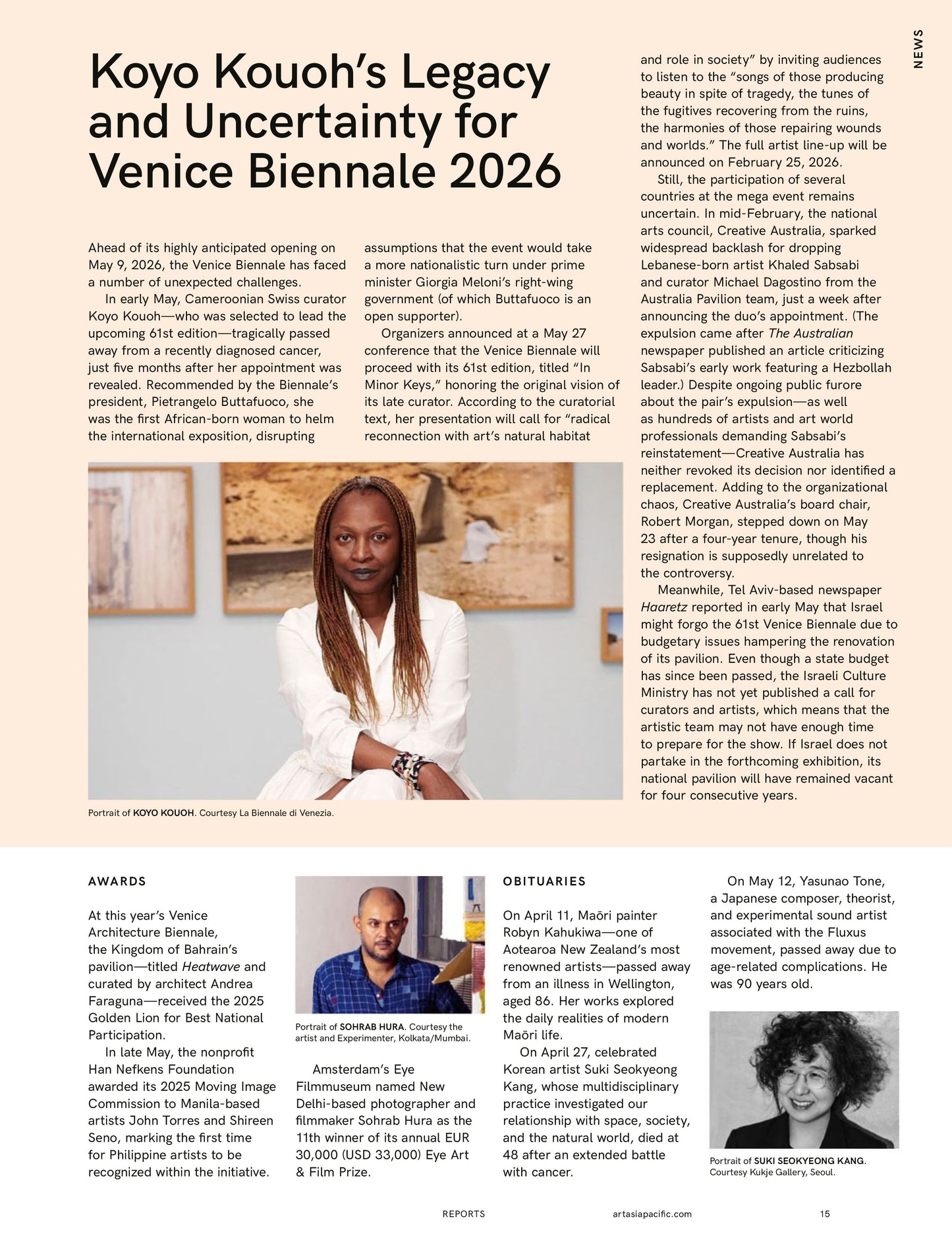 ArtAsiaPacific – Issue 144, July-August 2025 Magazine Digital