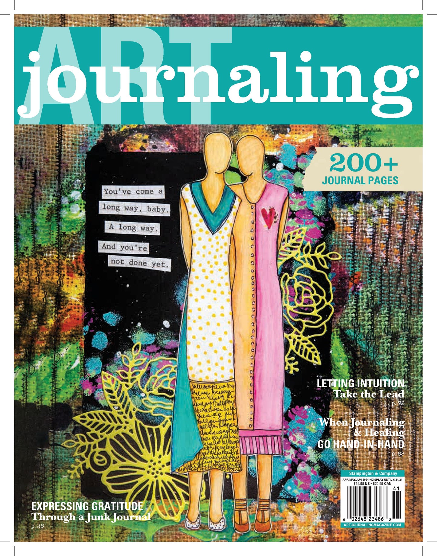 Art Journaling – April/May/June 2024 Magazine Digital